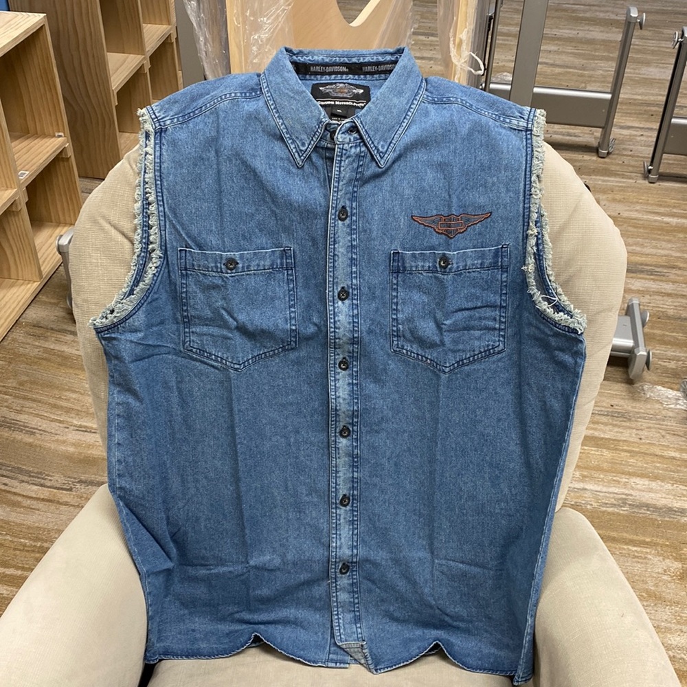 🏍Harley Davidson Jeans Men’s Vest🏍